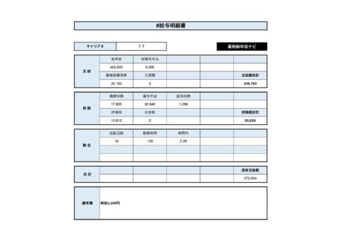 給料明細#17